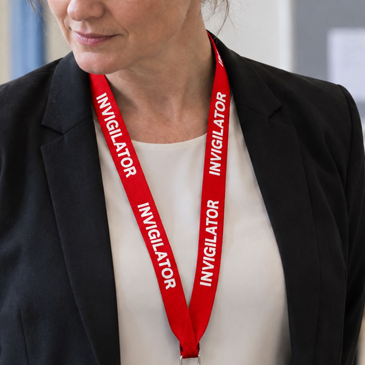 INVIGILATOR LANYARDS (Pack of 10)