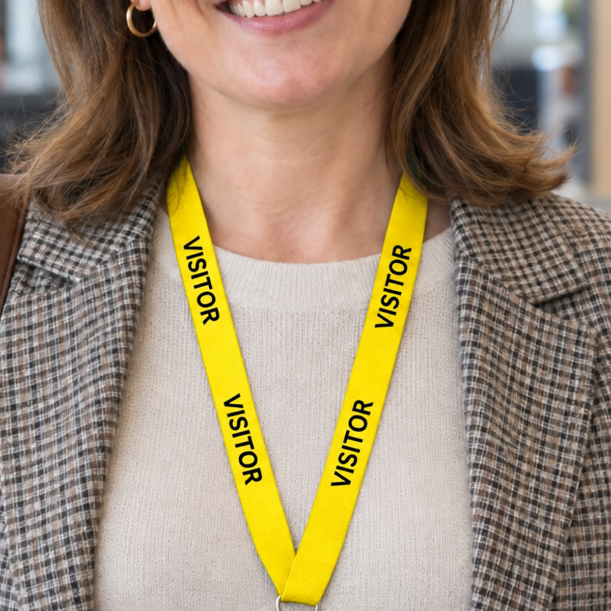VISITOR LANYARDS (Pack of 10)