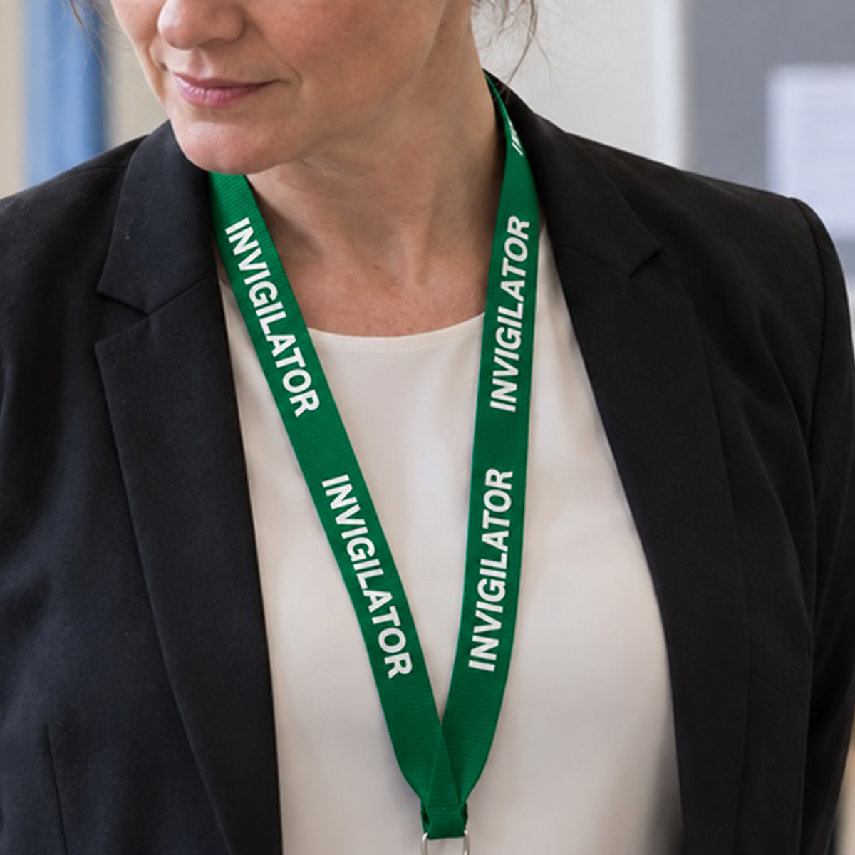 INVIGILATOR LANYARDS (Pack of 10)