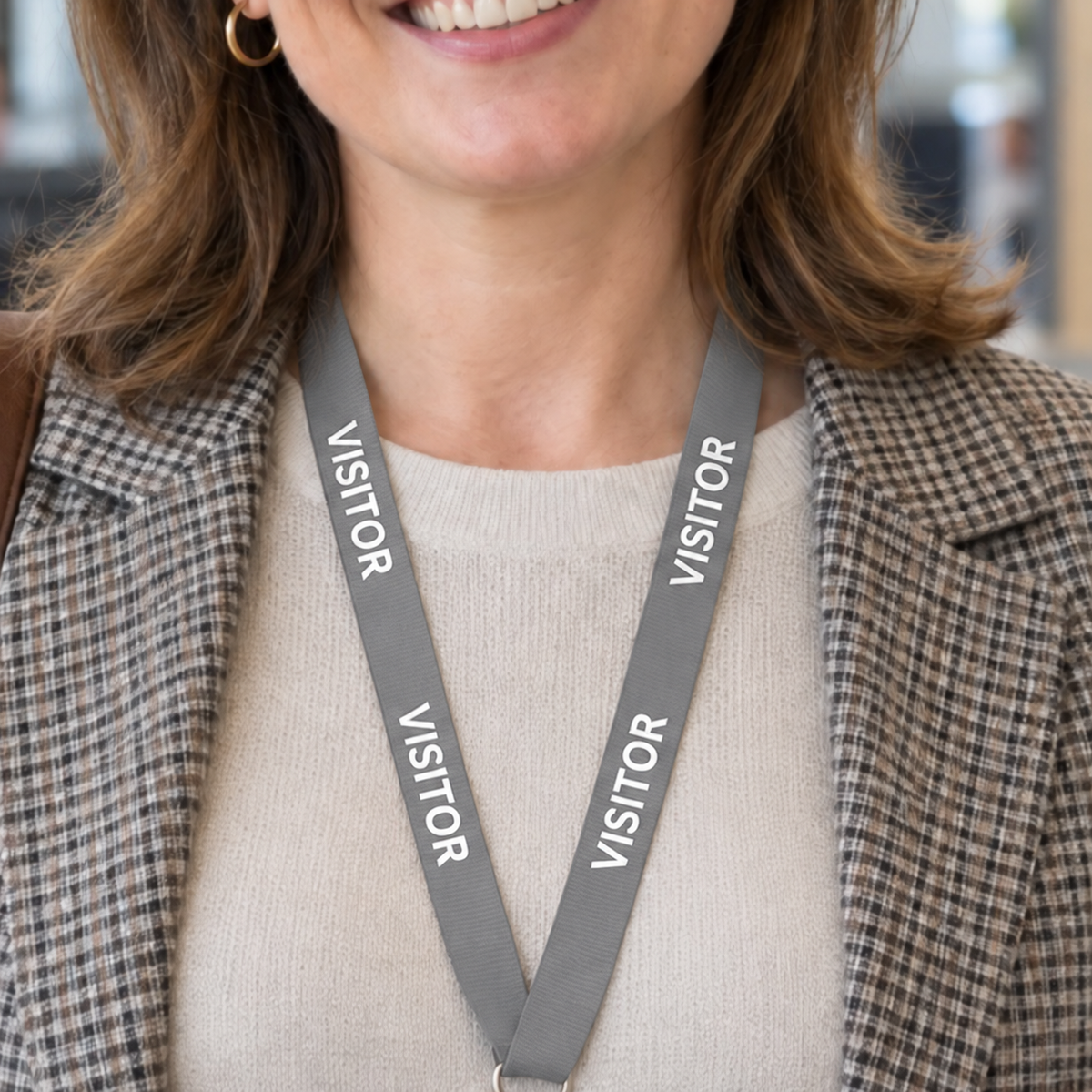 VISITOR LANYARDS (Pack of 10)