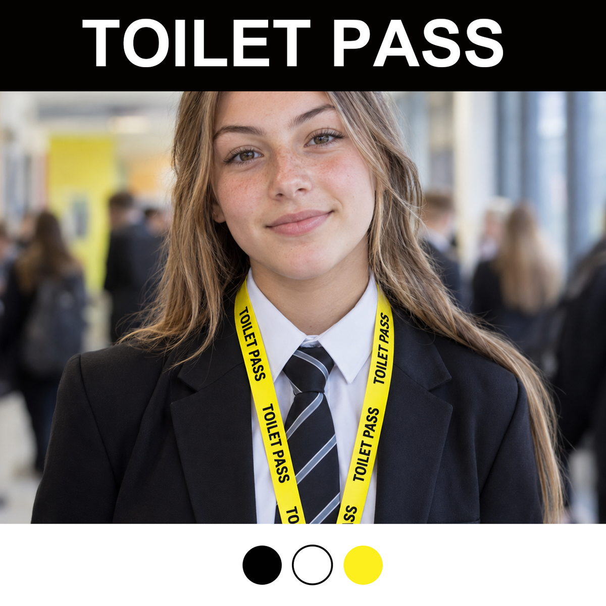 TOILET PASS LANYARDS (Pack of 10)
