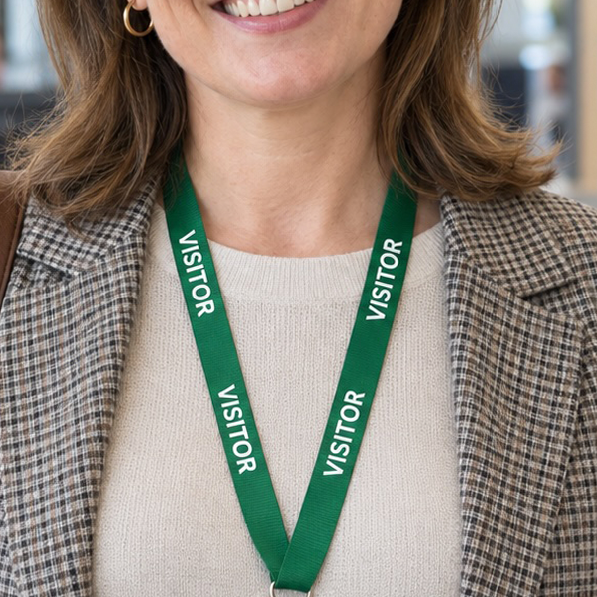 VISITOR LANYARDS (Pack of 10)