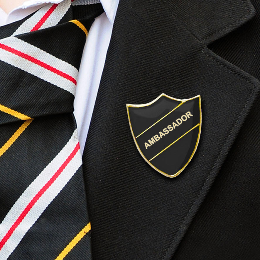 Black Ambassador Shield Badge-6