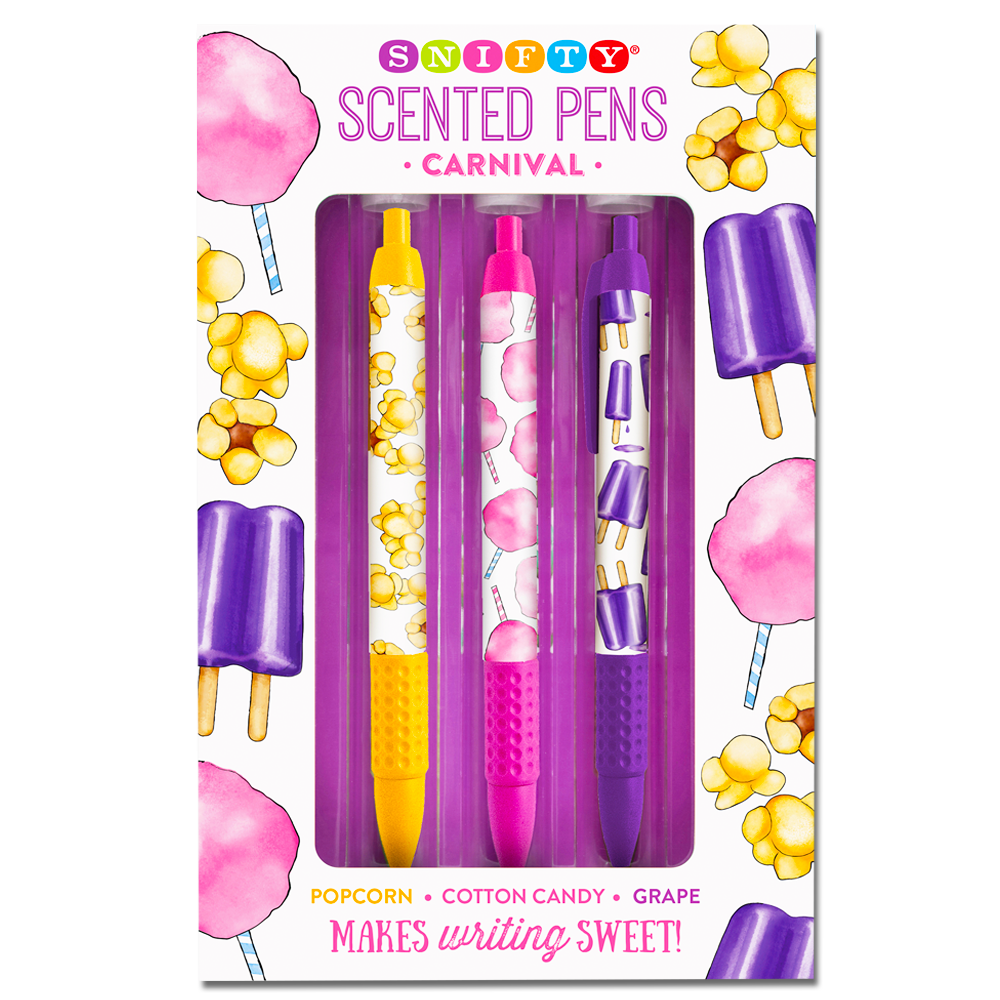 Scented Pens - Carnival (Set of 3 Pens)