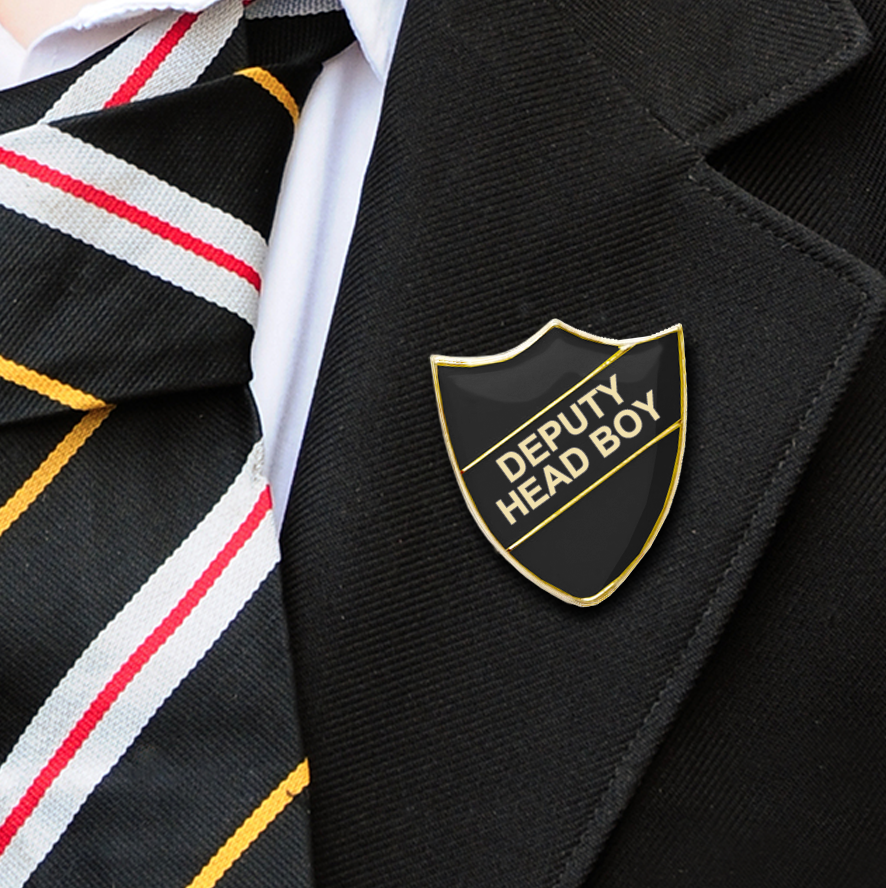 Deputy Head Boy School Badges black-5