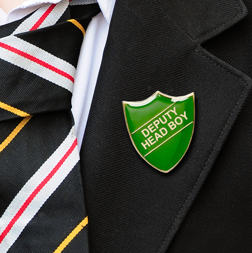Deputy Head Boy School Badges green-2