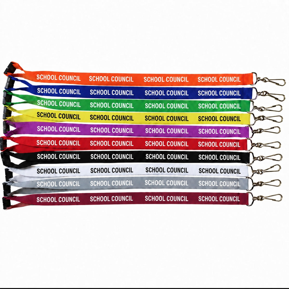 SCHOOL COUNCIL LANYARDS (Pack of 10)