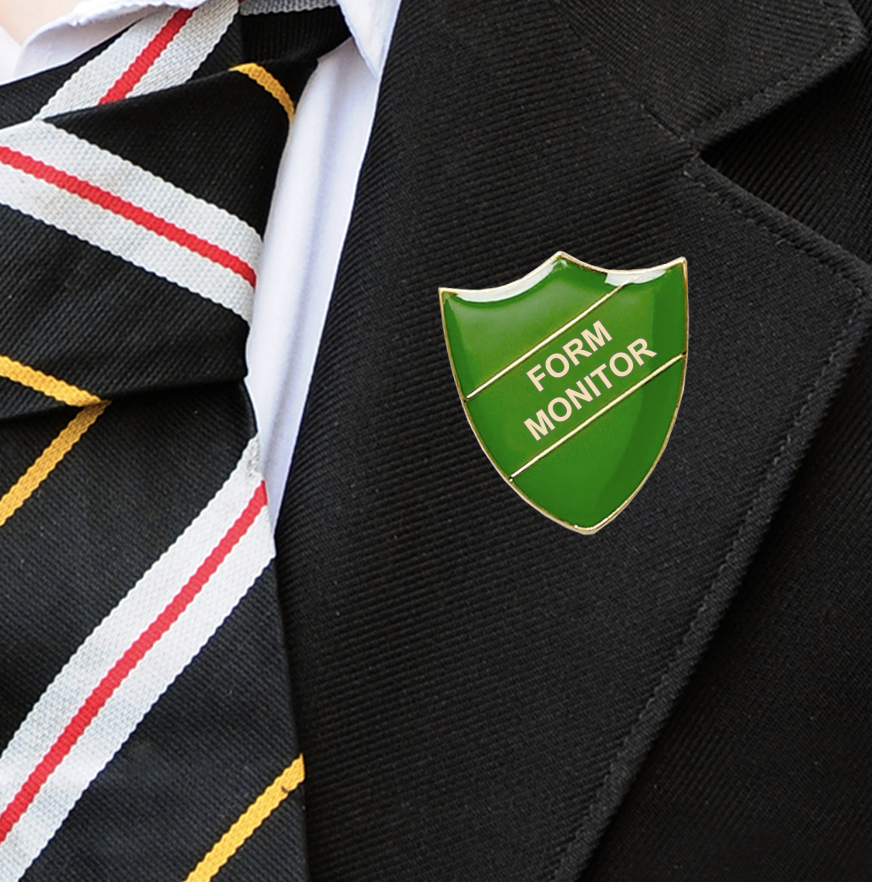 FORM MONITOR SHIELD BADGES GREEN-2