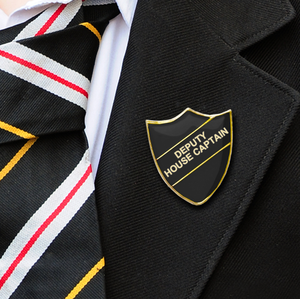 DEPUTY HOUSE CAPTAIN SCHOOL BADGES BLACK-11