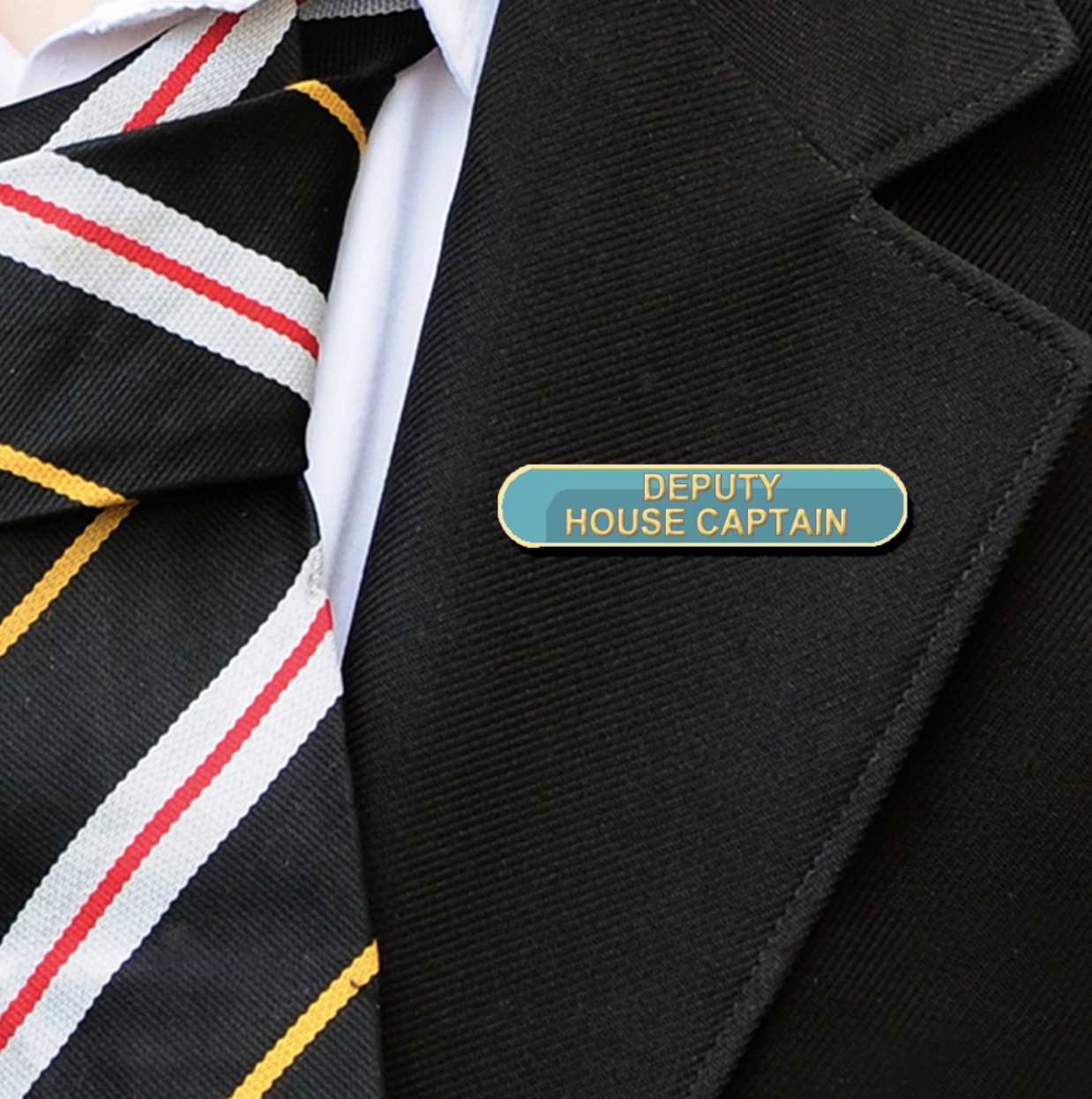 Light Blue Bar Shaped Deputy House Captain Badge-5