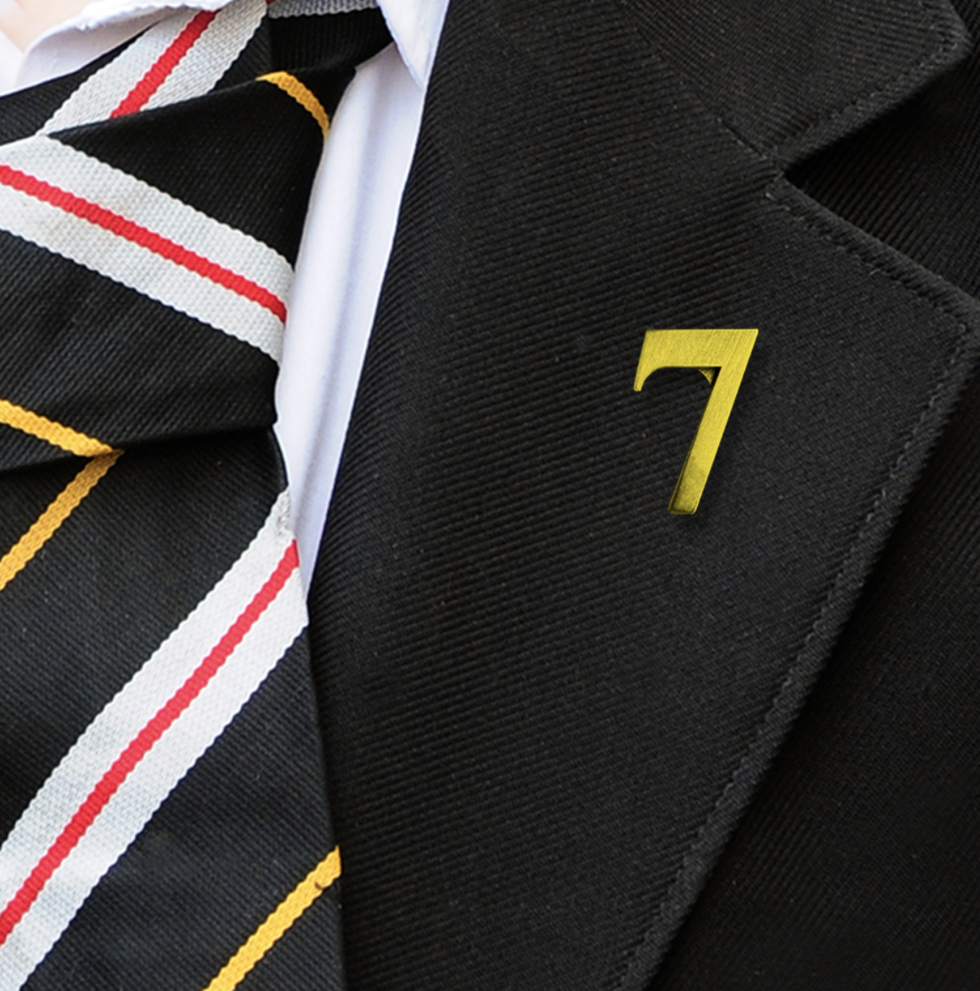 YEAR 7 BADGE IN GOLD-1