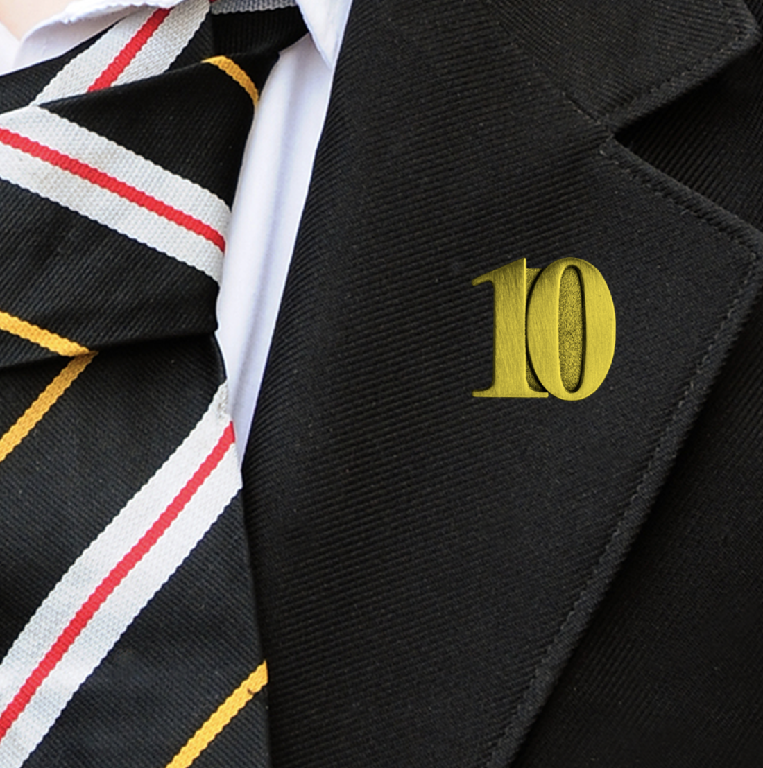 YEAR 10 BADGE IN GOLD-4