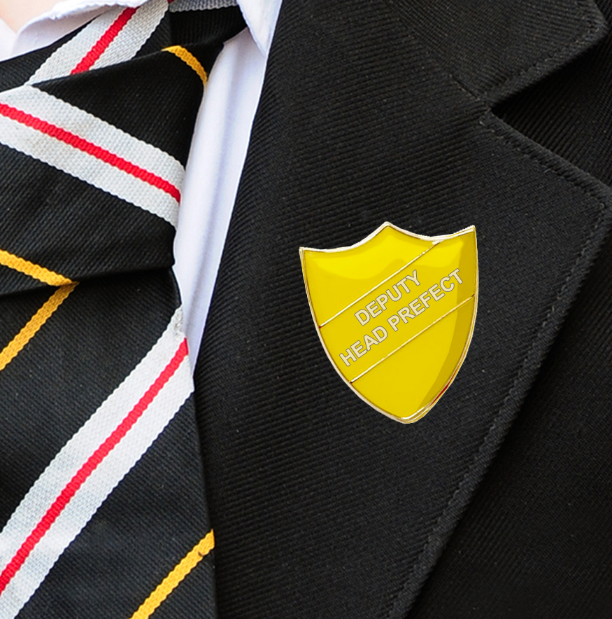 DEPUTY HEAD PREFECT BADGE (Shield Shape)-4