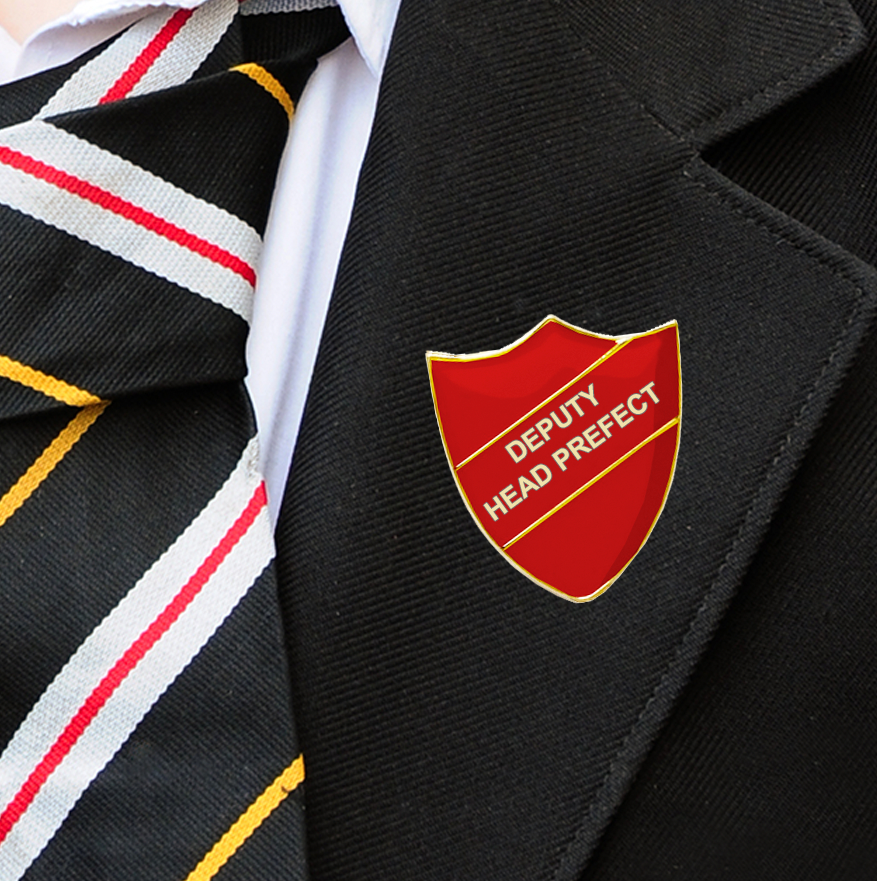 DEPUTY HEAD PREFECT BADGE (Shield Shape)-3