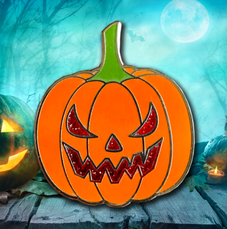 Halloween Set of 6 Badges-6