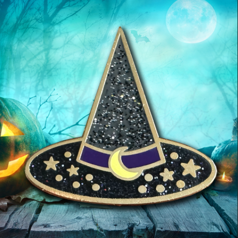Halloween Set of 6 Badges-4