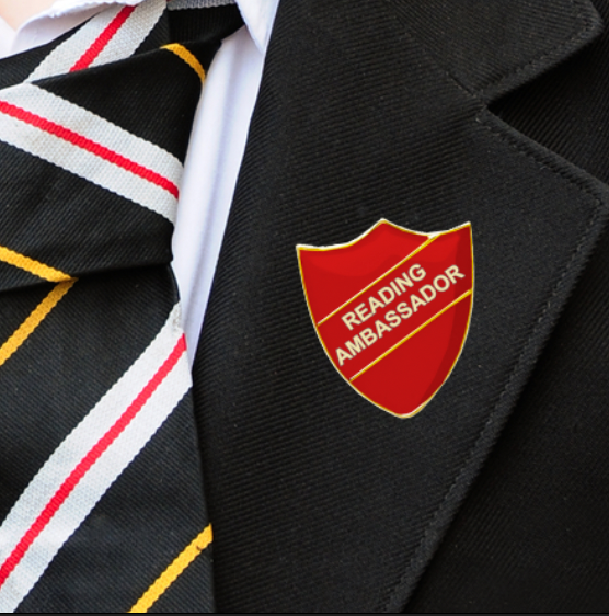 READING AMBASSADOR BADGE (Shield Shape)-3