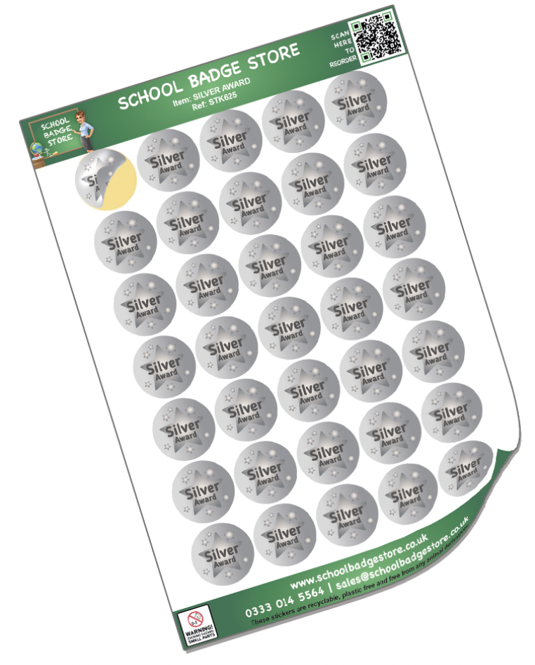 Award Stickers - Silver-1