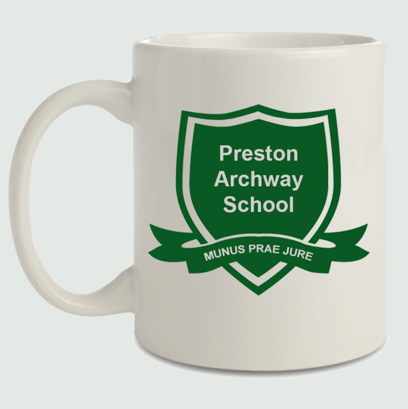 Durham Ceramic Mug printed ONE colour-2