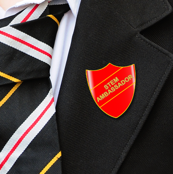 STEM AMBASSADOR BADGES RED-3