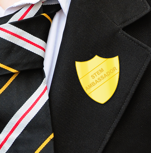 STEM AMBASSADOR BADGES YELLOW-4