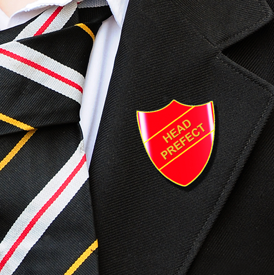 HEAD PREFECT BADGE (Shield Shape)-3