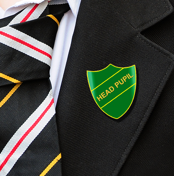 HEAD PUPIL SHIELD BADGE GREEN-2