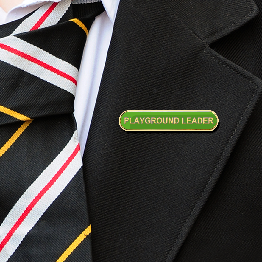 Playground Leader Bar Badge GREEN-2