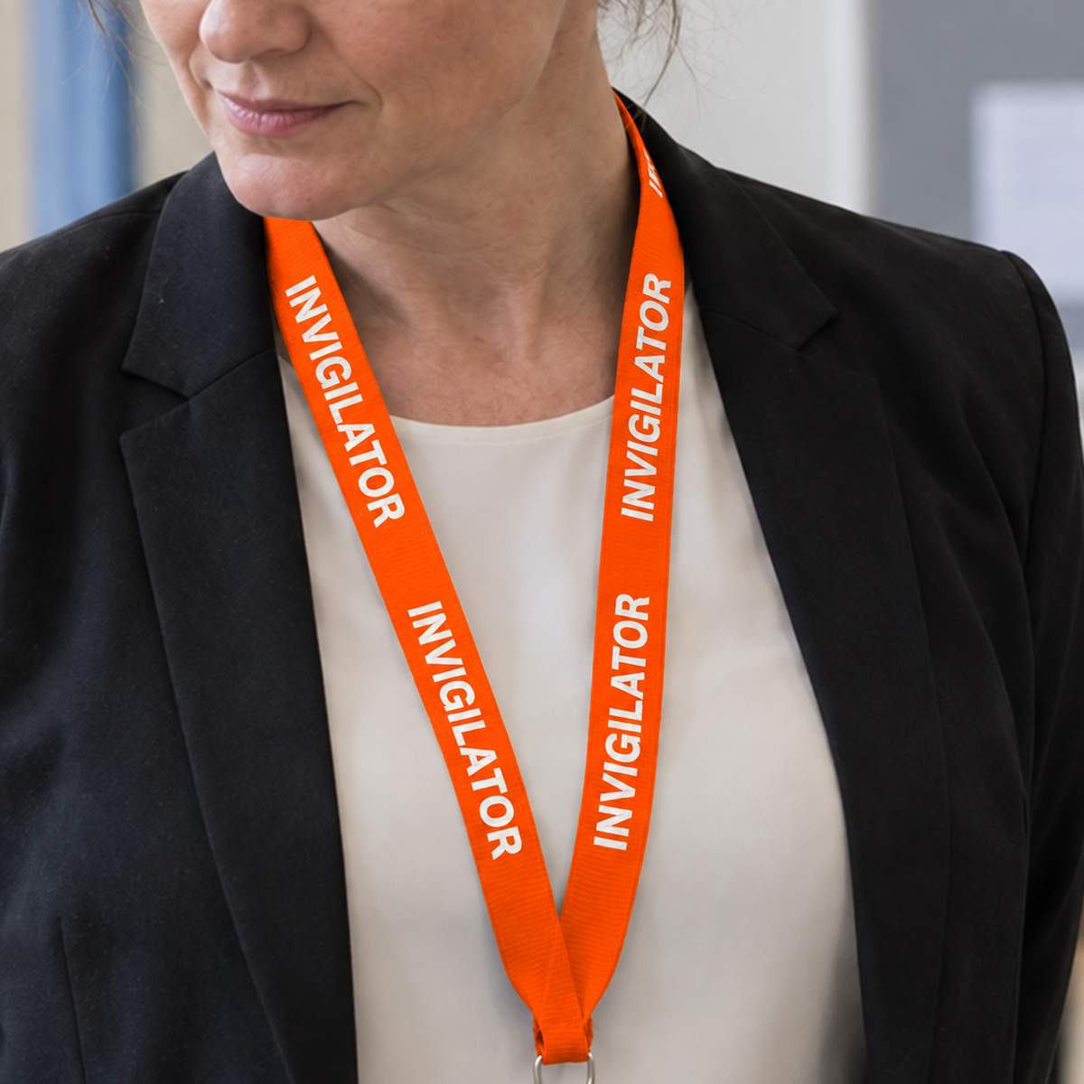 INVIGILATOR LANYARDS (Pack of 10)