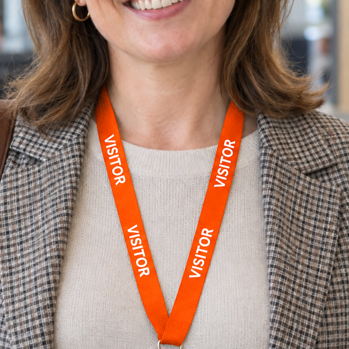 VISITOR LANYARDS (Pack of 10)