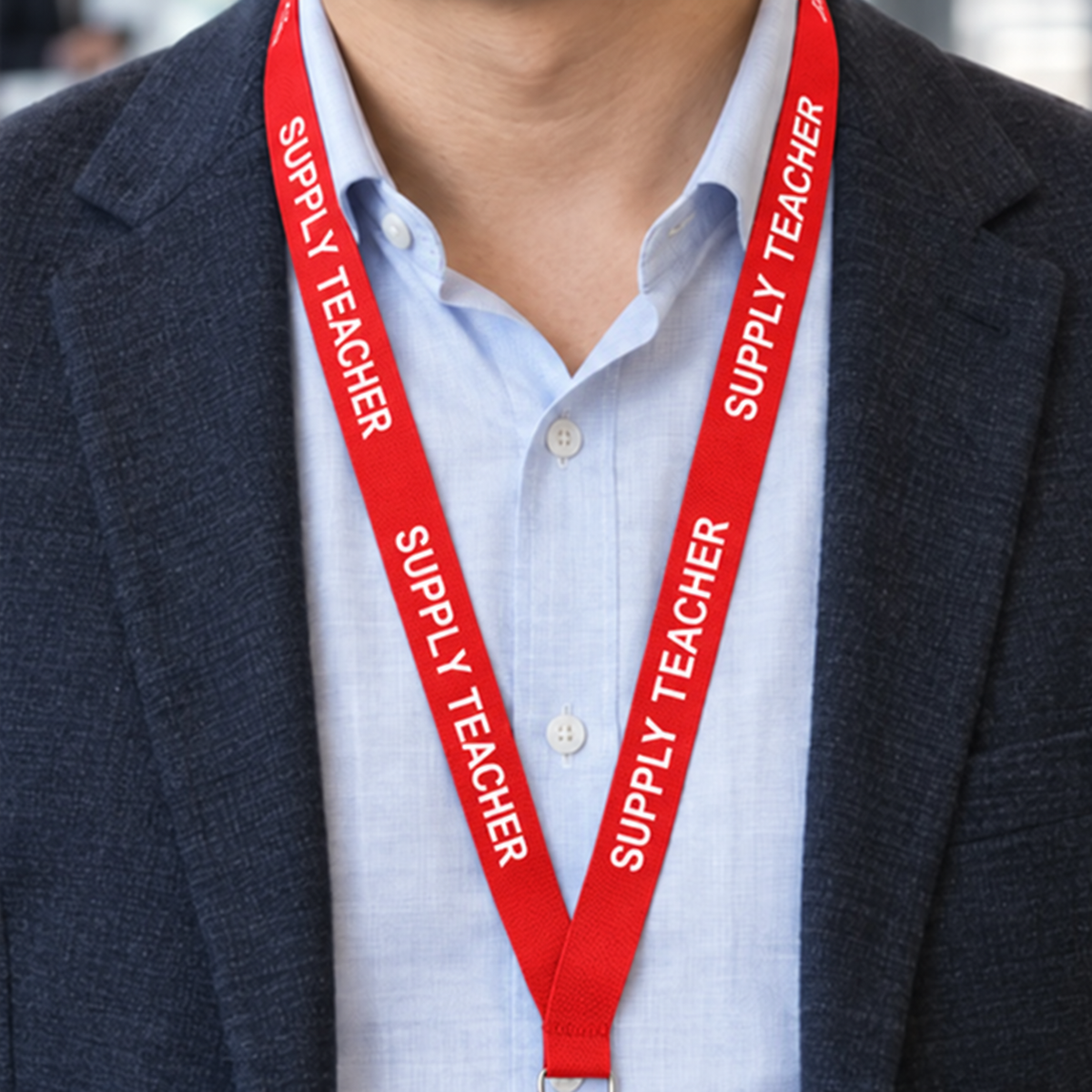 SUPPLY TEACHER LANYARDS (Pack of 10)