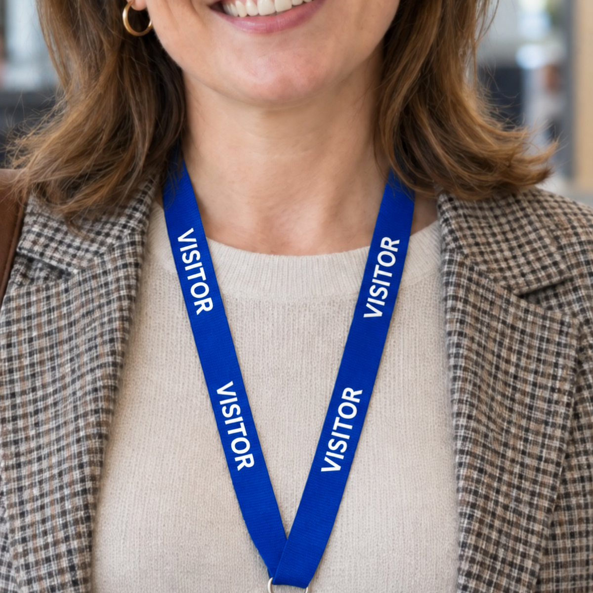 VISITOR LANYARDS (Pack of 10)