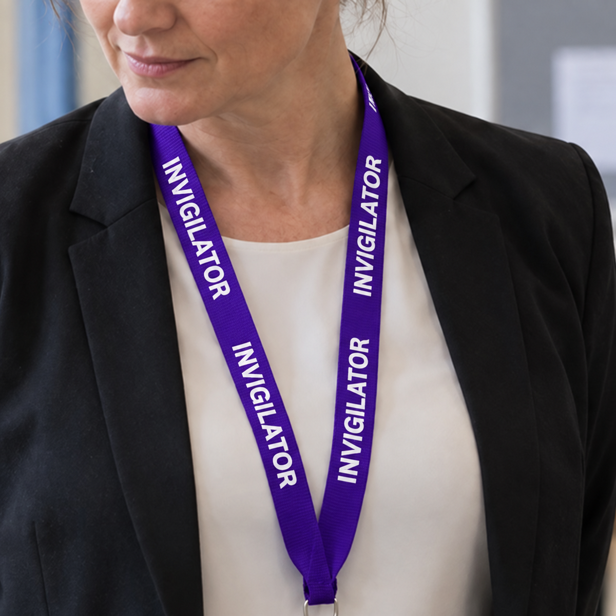 INVIGILATOR LANYARDS (Pack of 10)