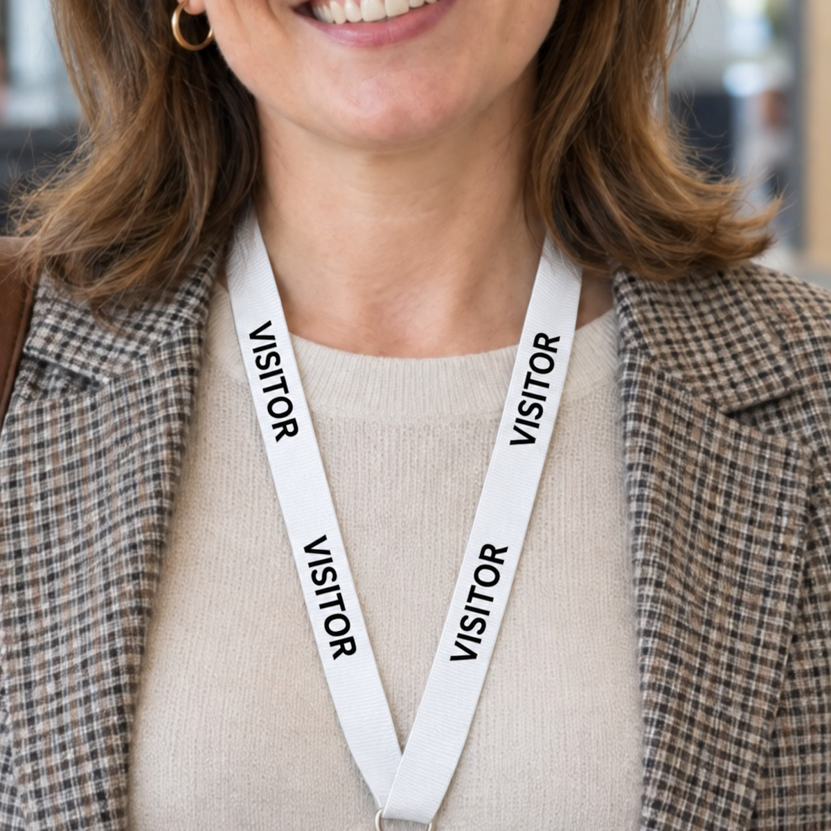 VISITOR LANYARDS (Pack of 10)