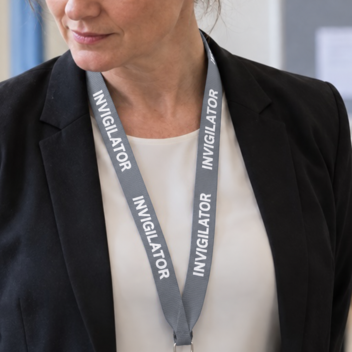 INVIGILATOR LANYARDS (Pack of 10)