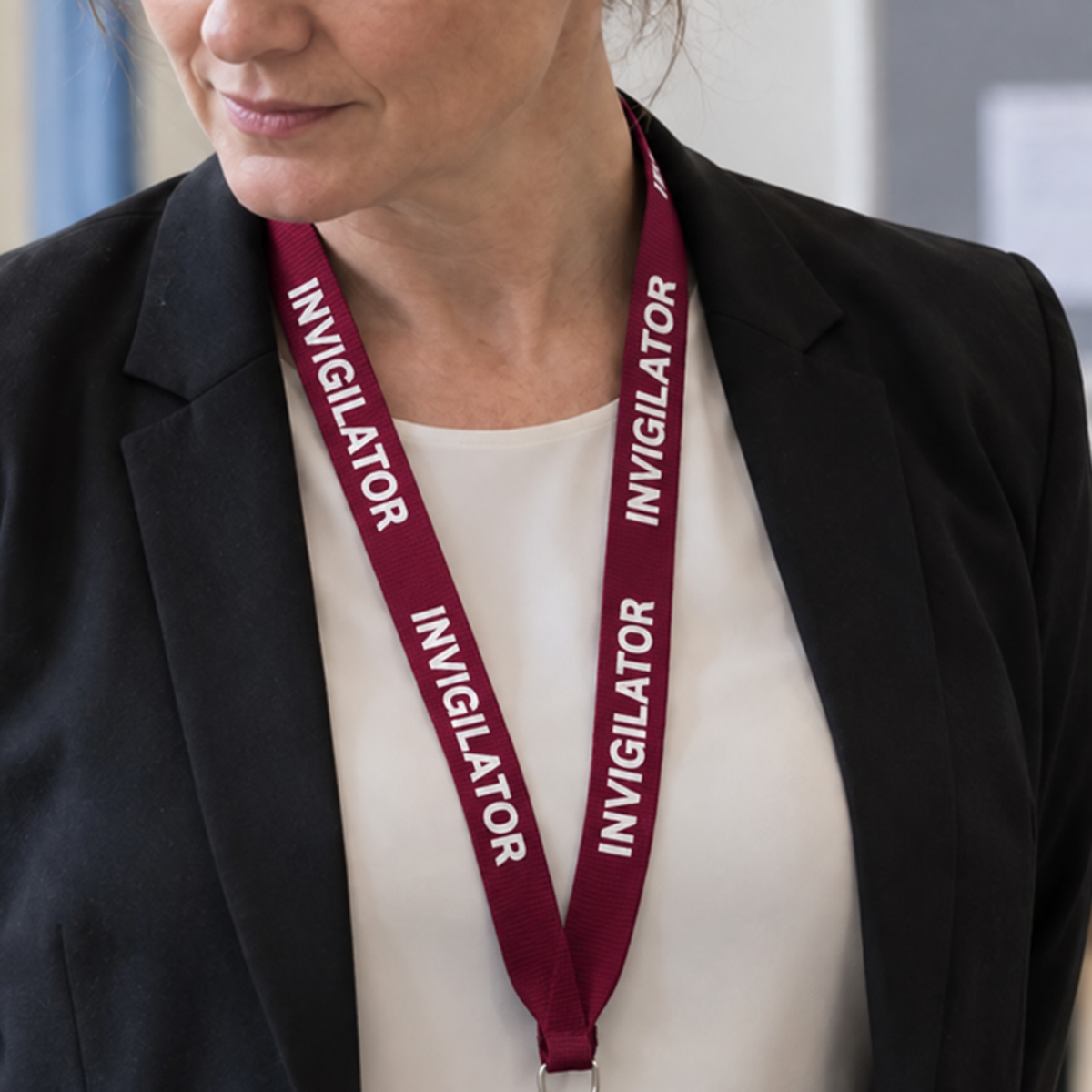 INVIGILATOR LANYARDS (Pack of 10)