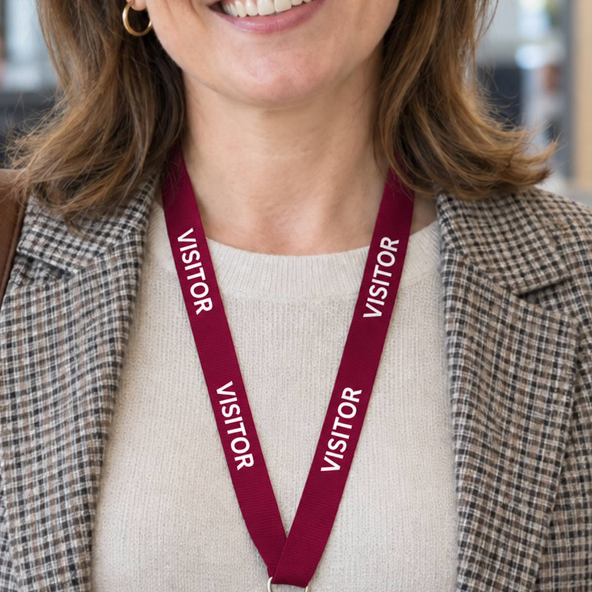 VISITOR LANYARDS (Pack of 10)
