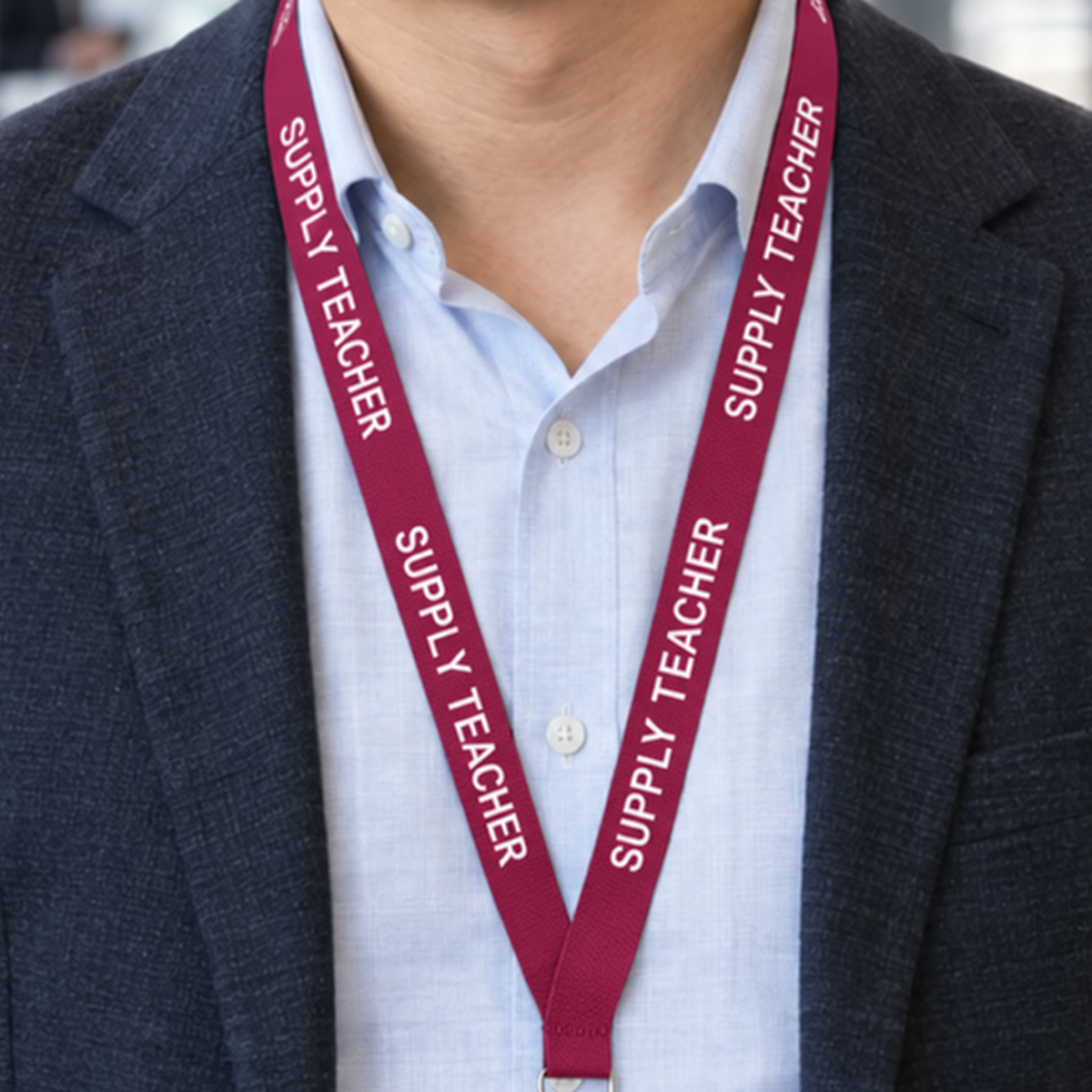 SUPPLY TEACHER LANYARDS (Pack of 10)