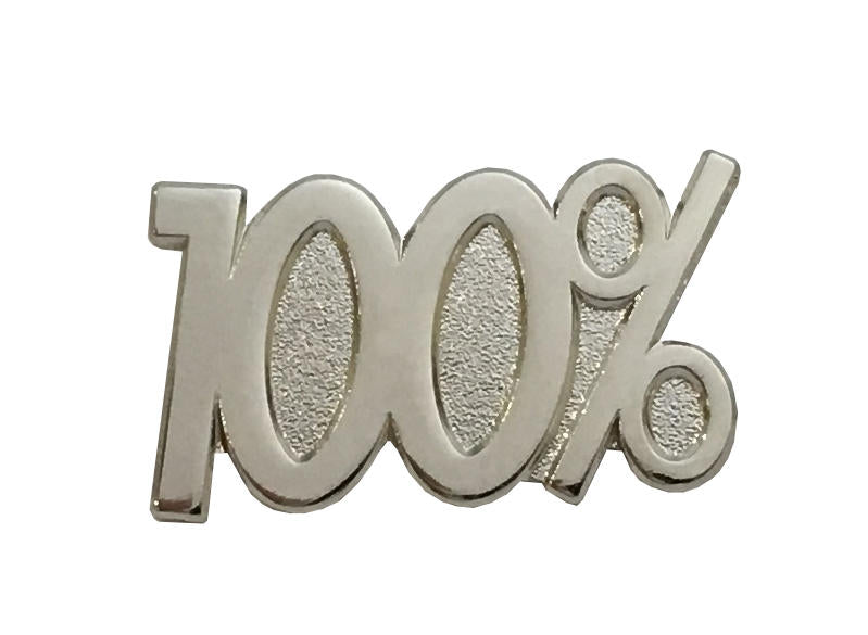 100% Silver Badge-0