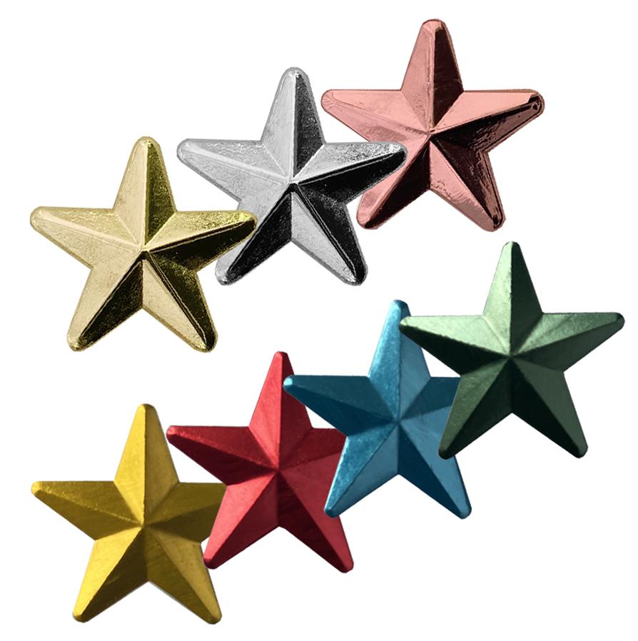 3D  Star Badges-0