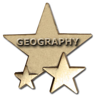 Triple Star Badge - GEOGRAPHY-0