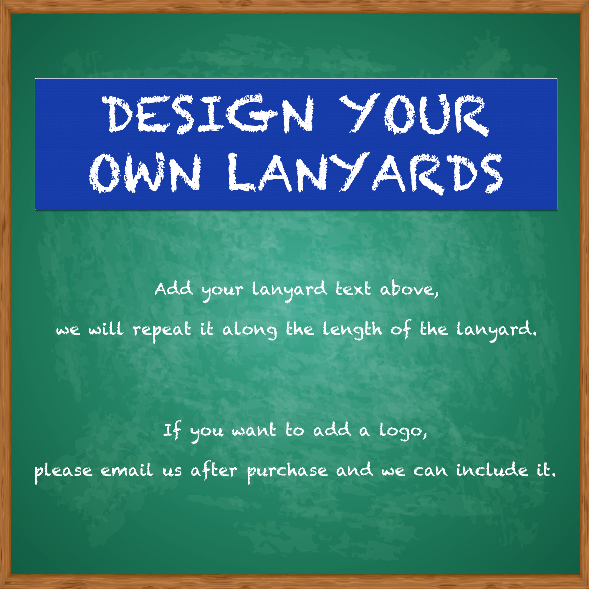 Create your own Lanyards