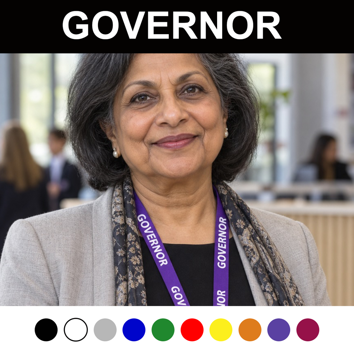 GOVERNOR LANYARDS (Pack of 10)