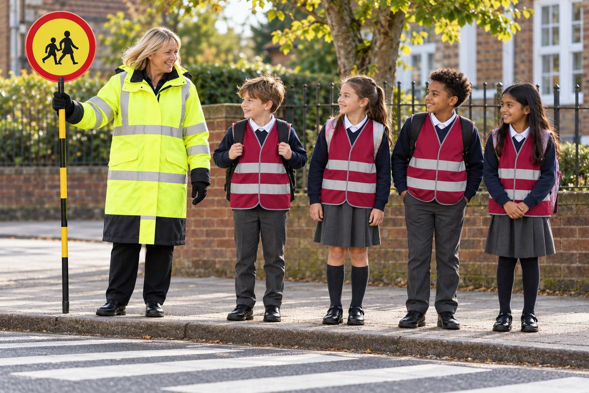Hi Vis Children's Vest - Plain or with Logo