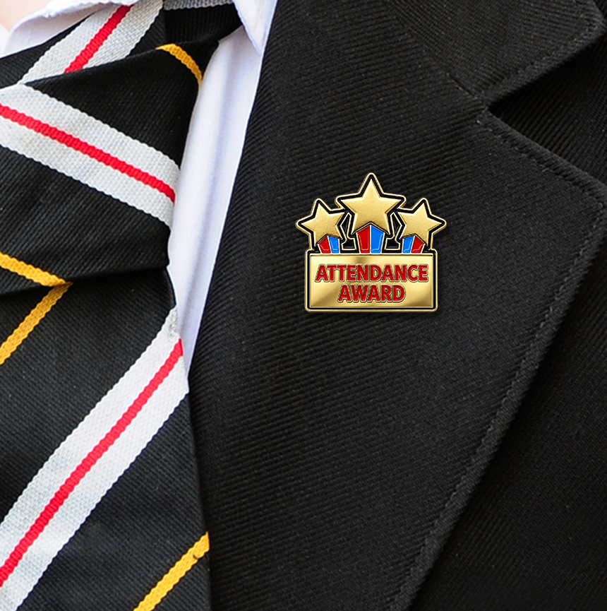 Attendance Award Badge (pack of 10)