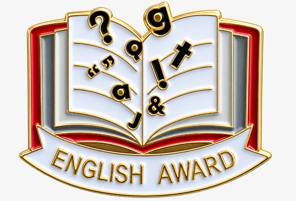 English Award Badge (pack of 5)