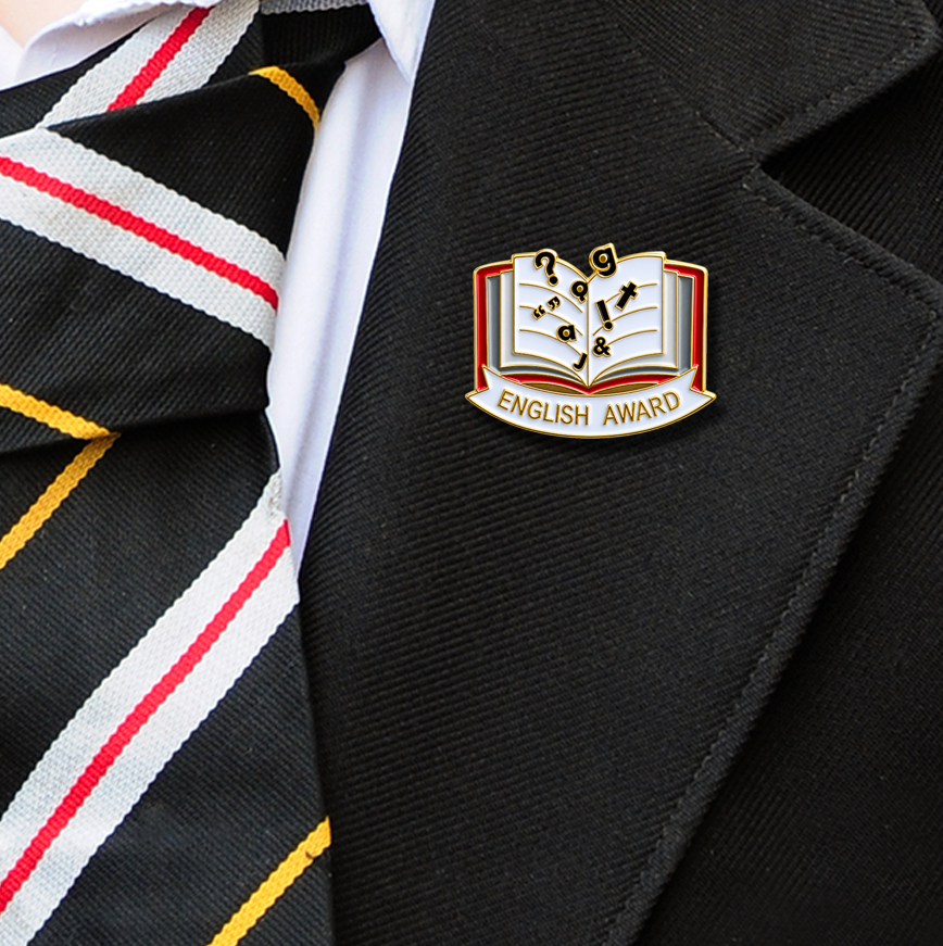 English Award Badge (pack of 5)