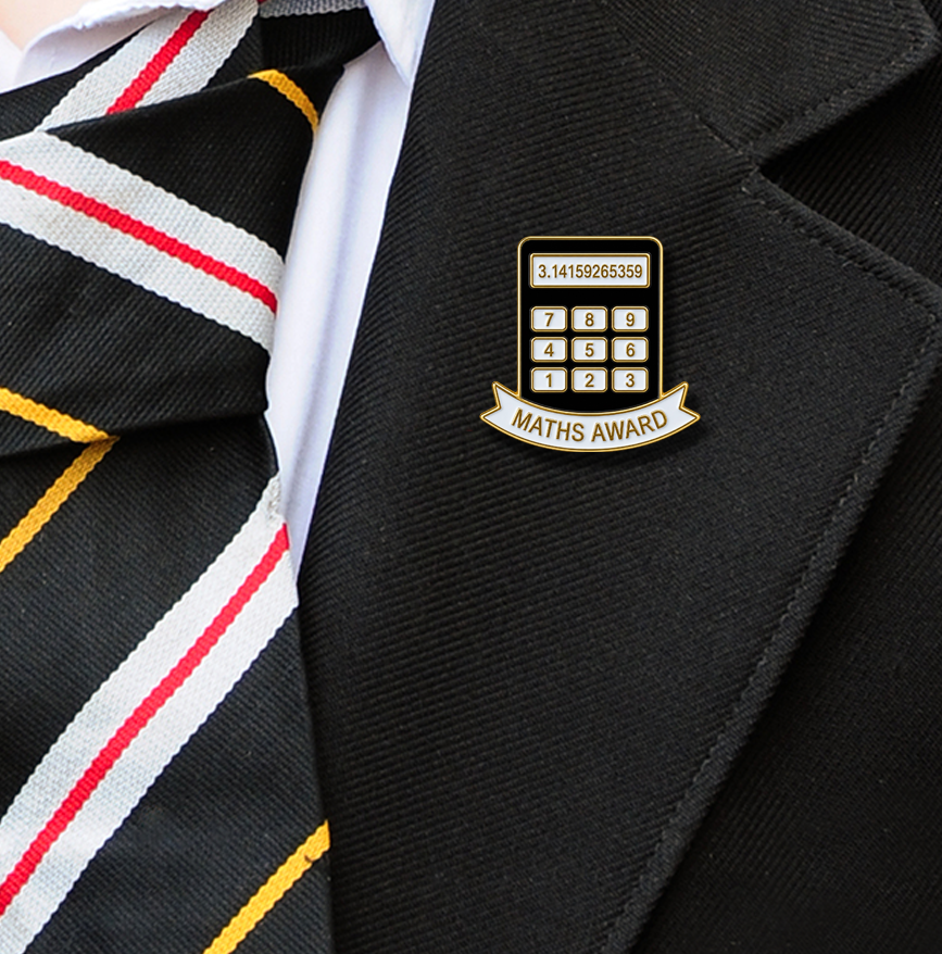 Maths Award Badge (pack of 5)
