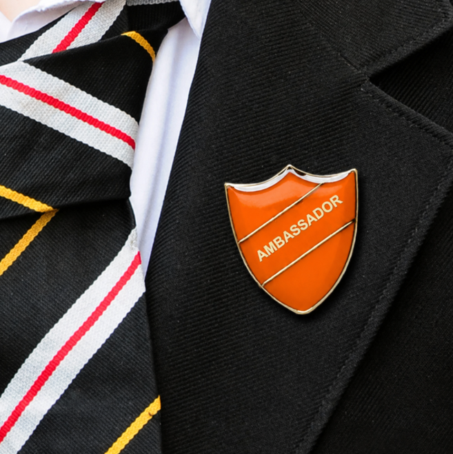 Ambassador Shield Badges (PACK OF 5)