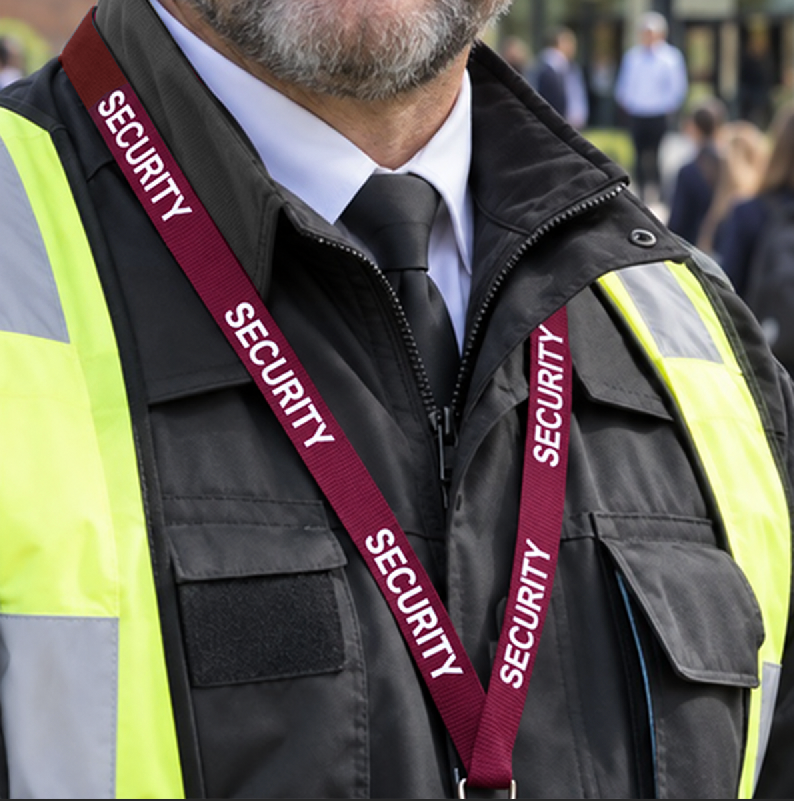 SECURITY LANYARDS (Pack of 10)